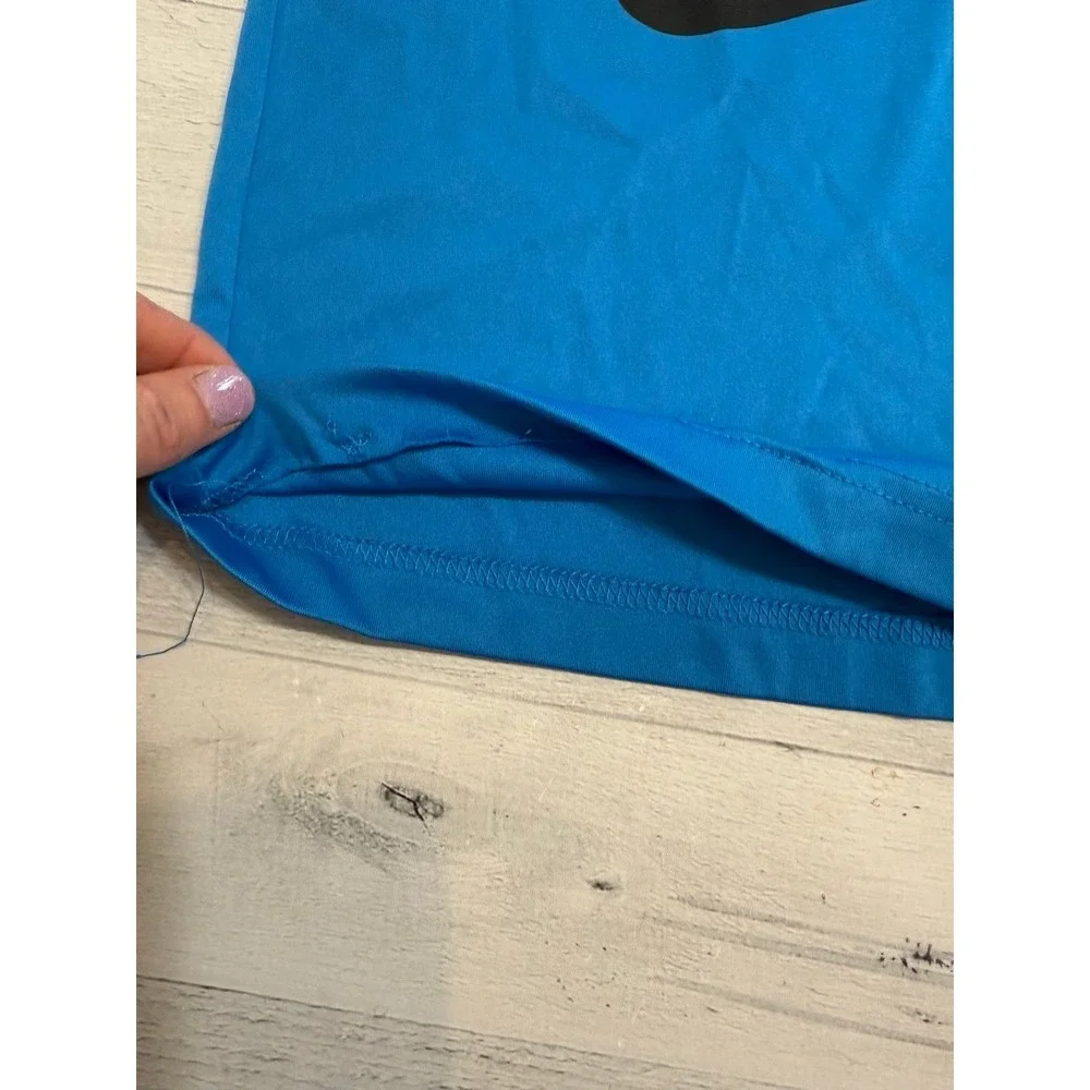 Nike‎ boys blue sports smiley face shirt size 4